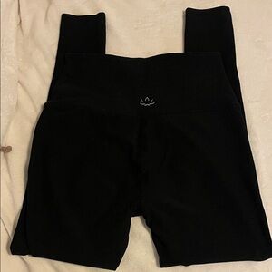 Beyond Yoga Spacedye Take Me Higher Long Leggings in Darkest Night